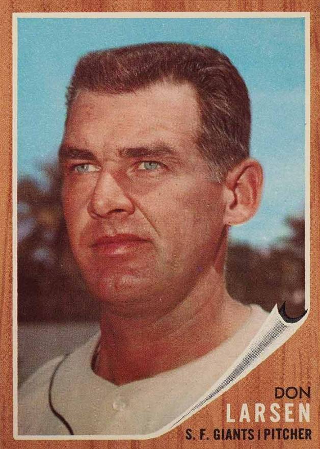1962 Topps Don Larsen #33 Baseball Card