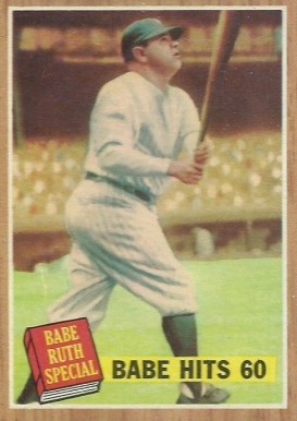 1962 Topps Babe Hits 60 #139bGT Baseball Card