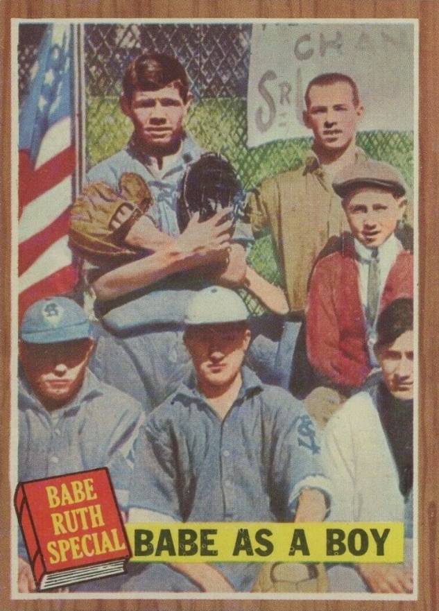 1962 Topps Babe As A Boy #135 Baseball Card