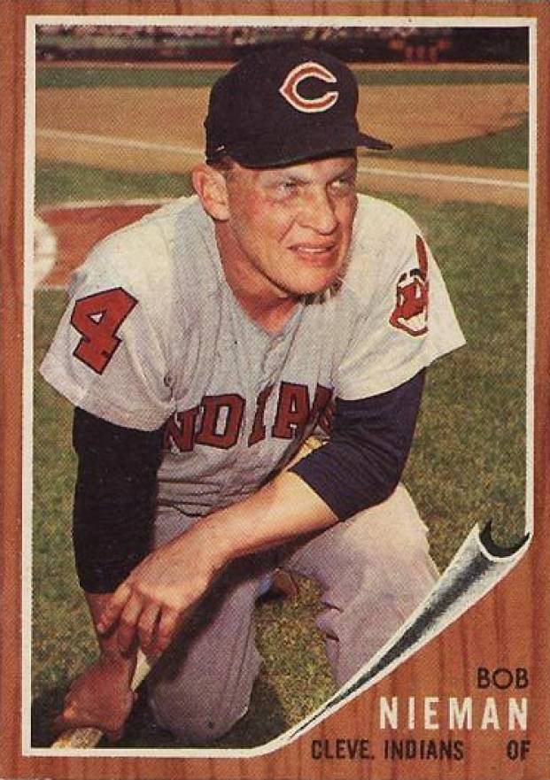 1962 Topps Bob Nieman #182 Baseball Card