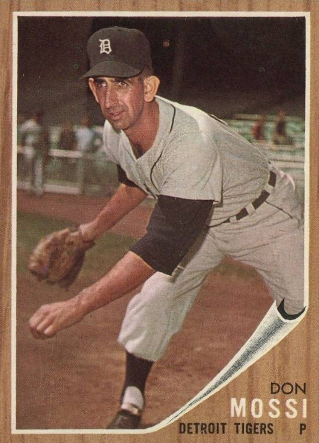 1962 Topps Don Mossi #105 Baseball Card