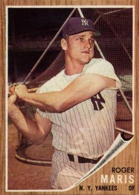 1962 Topps Roger Maris #1 Baseball Card