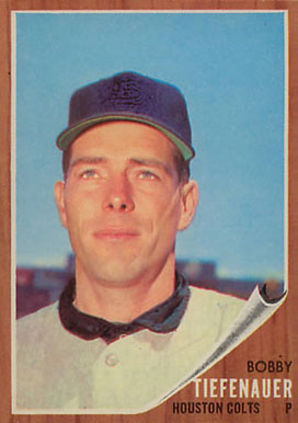 1962 Topps Bobby Tiefenauer #227 Baseball Card