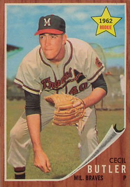 1962 Topps Cecil Butler #239 Baseball Card