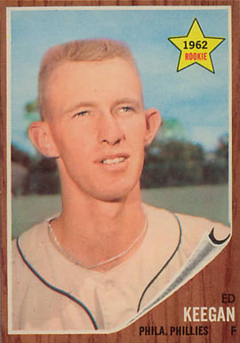 1962 Topps Ed Keegan #249 Baseball Card