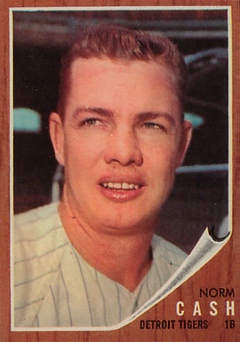 1962 Topps Norm Cash #250 Baseball Card