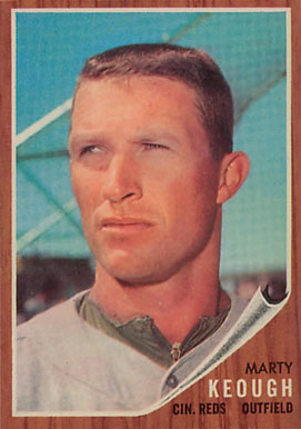 1962 Topps Marty Keough #258 Baseball Card