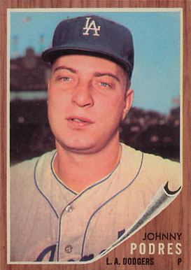 1962 Topps Johnny Podres #280 Baseball Card