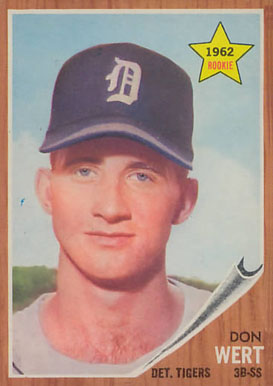 1962 Topps Don Wert #299 Baseball Card