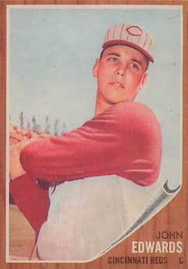 1962 Topps John Edwards #302 Baseball Card