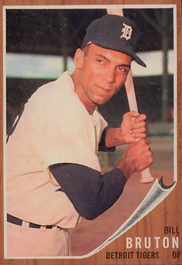 1962 Topps Bill Bruton #335 Baseball Card