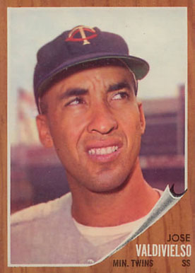 1962 Topps Jose Valdivielso #339 Baseball Card