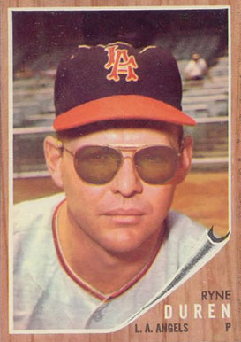 1962 Topps Ryne Duren #388 Baseball Card