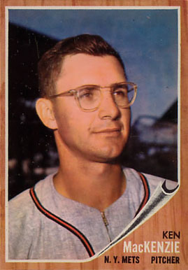 1962 Topps Ken MacKenzie #421 Baseball Card