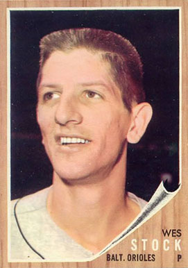 1962 Topps Wes Stock #442 Baseball Card