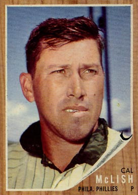 1962 Topps Cal McLish #453 Baseball Card