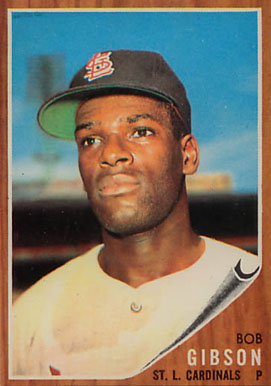 1962 Topps Bob Gibson #530 Baseball Card - 170593