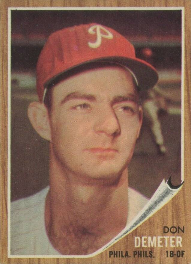 1962 Topps Don Demeter #146GT Baseball Card