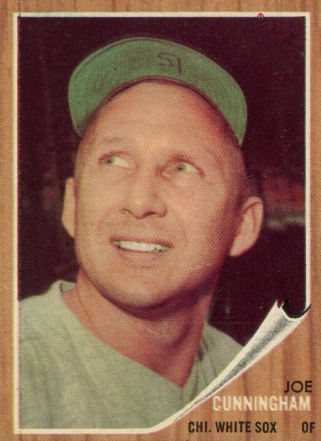 1962 Topps Joe Cunningham #195GT Baseball Card