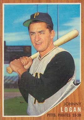 1962 Topps Johnny Logan #573 Baseball Card