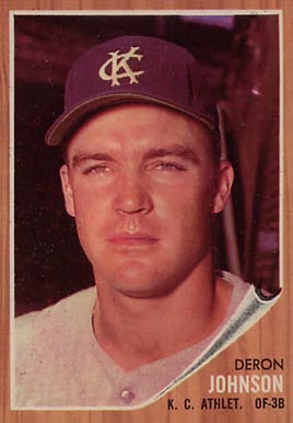 1962 Topps Deron Johnson #82 Baseball Card