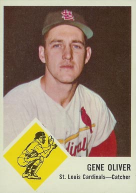 1963 Fleer Gene Oliver #62 Baseball Card