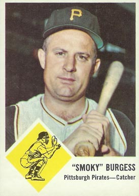 1963 Fleer Smoky Burgess #55 Baseball Card
