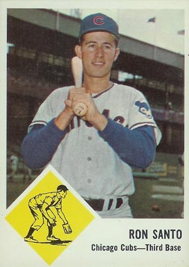 1963 Fleer Ron Santo #32 Baseball Card