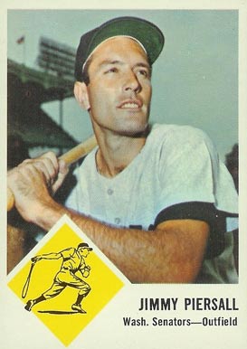 1963 Fleer Jimmy Piersall #29 Baseball Card