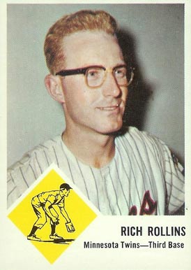 1963 Fleer Rich Rollins #24 Baseball Card
