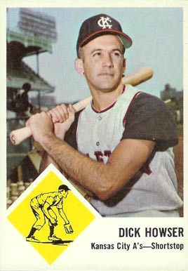 1963 Fleer Dick Howser #15 Baseball Card