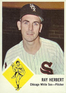 1963 Fleer Ray Herbert #9 Baseball Card
