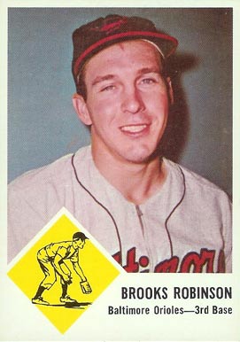1963 Fleer Brooks Robinson #4 Baseball Card