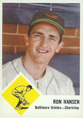 1963 Fleer Ron Hansen #2 Baseball Card