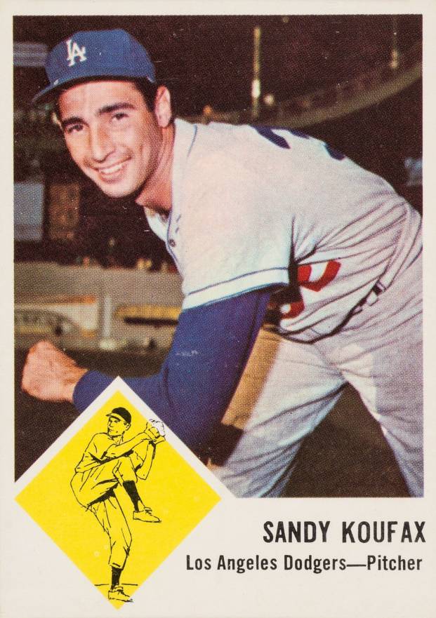 1963 Fleer Sandy Koufax #42 Baseball Card