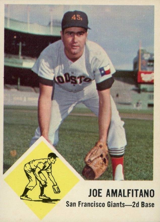 1963 Fleer Joe Amalfitano #36 Baseball Card