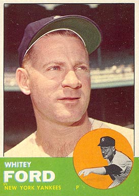 1963 Topps Whitey Ford #446 Baseball Card