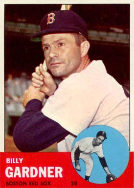 1963 Topps Billy Gardner #408 Baseball Card