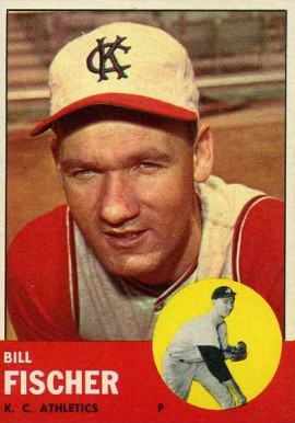 1963 Topps Bill Fischer #301 Baseball Card