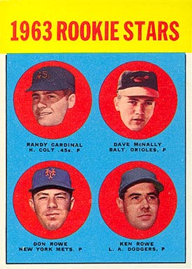 1963 Topps 1963 Rookie Stars #562 Baseball Card