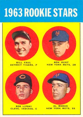 1963 Topps 1963 Rookie Stars #558 Baseball Card