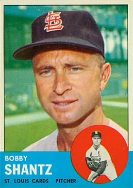 1963 Topps Bobby Shantz #533 Baseball Card