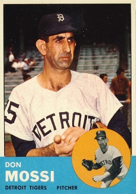 1963 Topps Don Mossi #530 Baseball Card