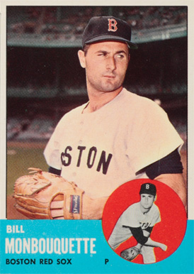 1963 Topps Bill Monbouquette #480 Baseball Card