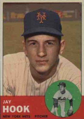 1963 Topps Jay Hook #469 Baseball Card