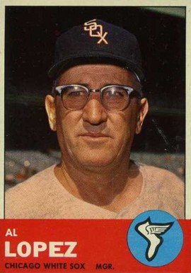 1963 Topps Al Lopez #458 Baseball Card