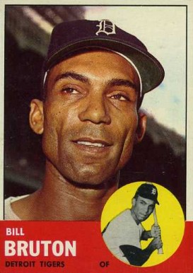 1963 Topps Bill Bruton #437 Baseball Card