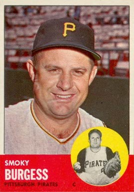 1963 Topps Smoky Burgess #425 Baseball Card