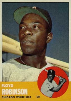 1963 Topps Floyd Robinson #405 Baseball Card