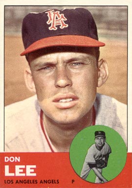 1963 Topps Don Lee #372 Baseball Card